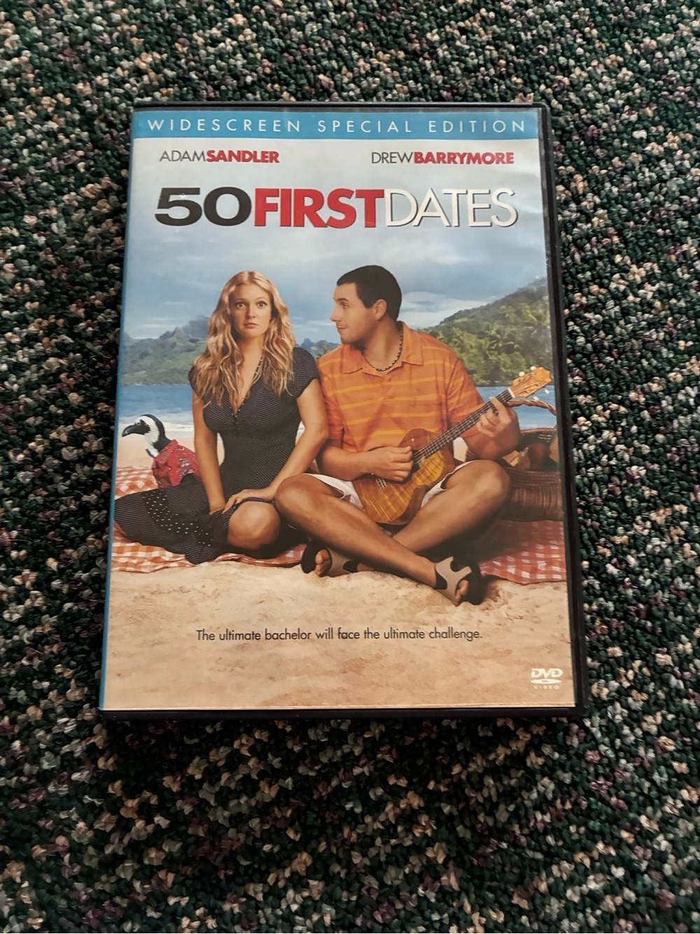 50 First Dates DVD Widescreen Special Edition - Blue/White Cover